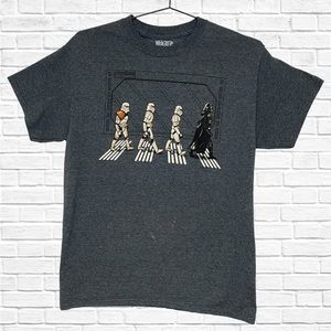 Men's Star Wars Storm Trooper T-Shirt‎ Gray Size Medium